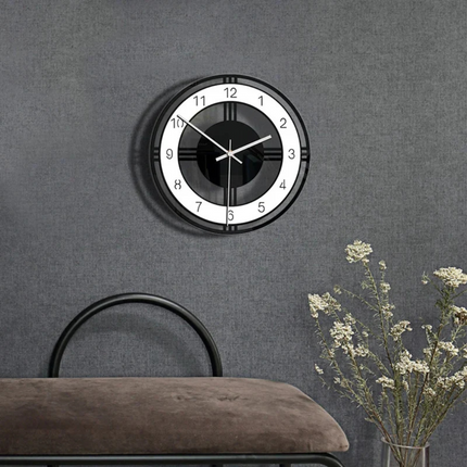 Wall Clock – Modern Minimalist Acrylic Design with Silent Quartz Movement