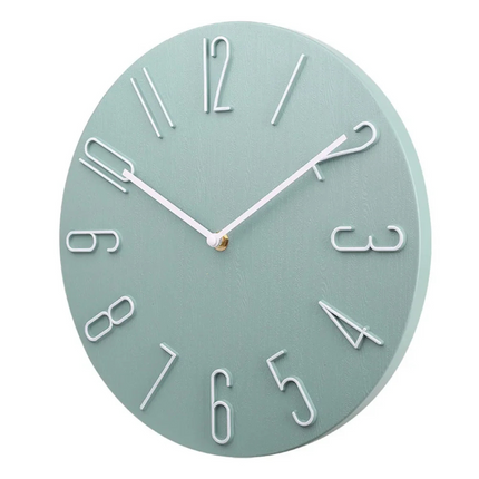 Wall Clock – Minimalist Modern Design with Silent Quartz Movement for Stylish Interiors