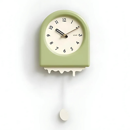 Pendulum Wall Clock – Modern Acrylic Design with Silent Movement for Elegant Interiors