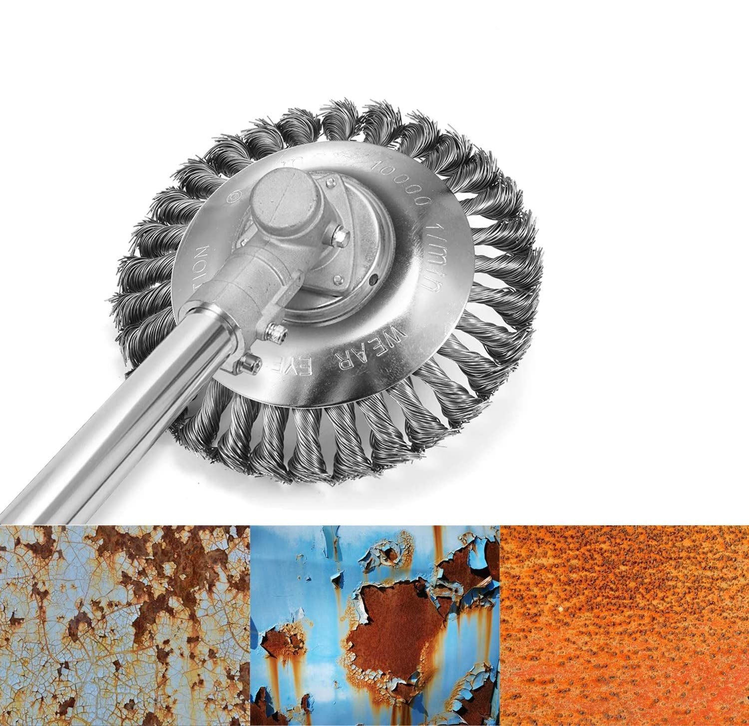6 inch Universal Metal Trimmer Head for 4 in 1 Weed Eater Pro 4
