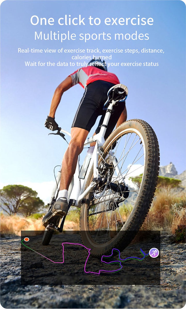 WiREO Connect Smartwatch with Touchscreen and Full Health Monitoring Features