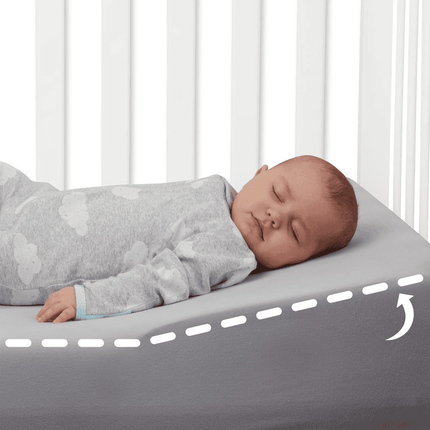 Safe Lift Universal Baby Wedge Pillow for Better Sleep and Easier Breathing