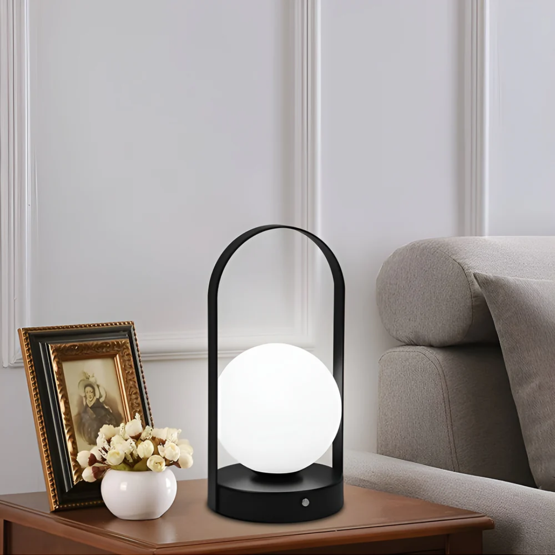 Cindor – Trådløs Genopladelig Bordlampe med Stemningslys