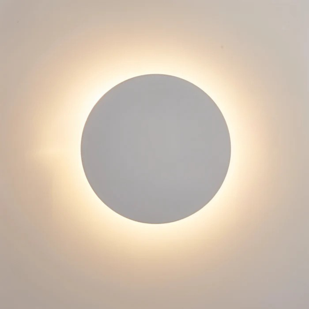 Hadro – Rund LED Væglampe med Moderne Design til Indendørs Brug