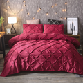 Ensemble de literie en coton doux de luxe avec confort respirant et design moderne élégant