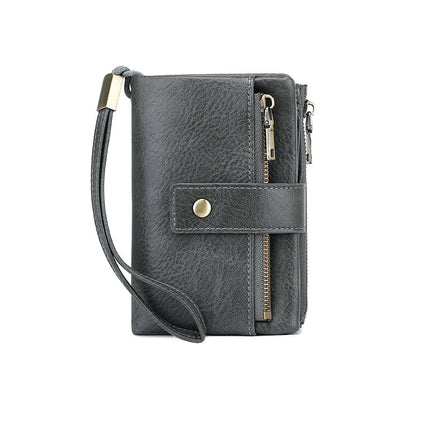 RFID-Blocking Tri-Fold Wallet | Secure Spacious Women’s Design