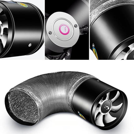 Powerful Silent Exhaust Fan – Energy-Efficient Ventilation for Bathrooms & Kitchens