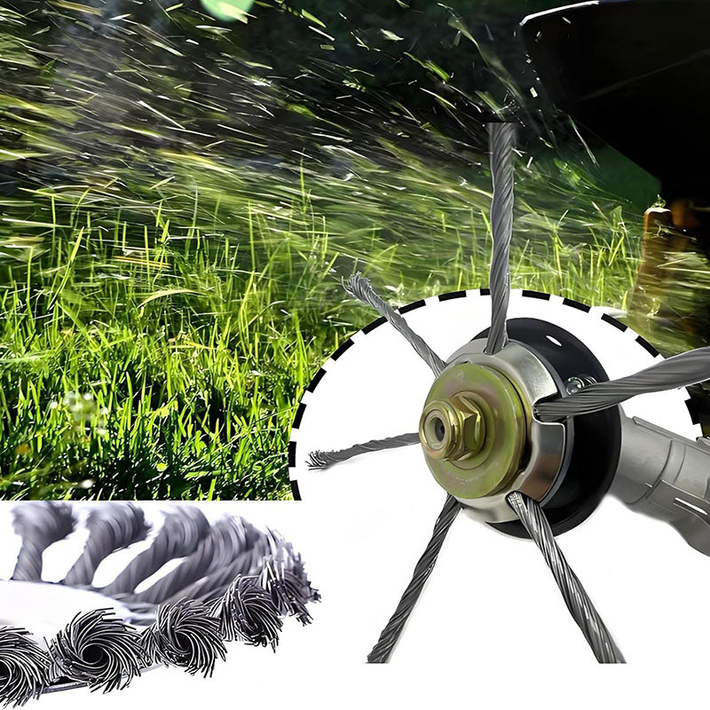 8 inches Steel Wire Trimmer Head for 4 in 1 Cordless Weed Eater Pro 1