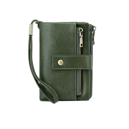 RFID-Blocking Tri-Fold Wallet | Secure Spacious Women’s Design