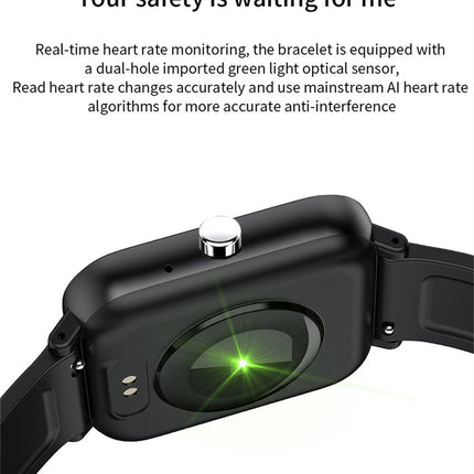 WiREO Connect Smartwatch with Touchscreen and Full Health Monitoring Features