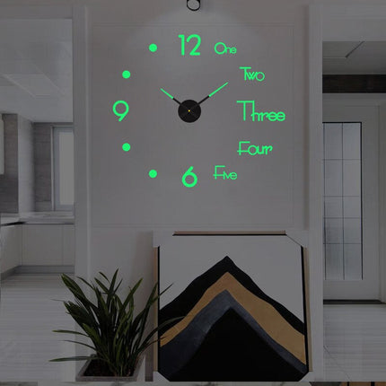 Wall Clock – Minimalist Modern Design with Clear Display & Silent Quartz Movement