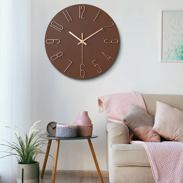 Noble – Moderne Vægur til Stuen med Kunstnerisk Design