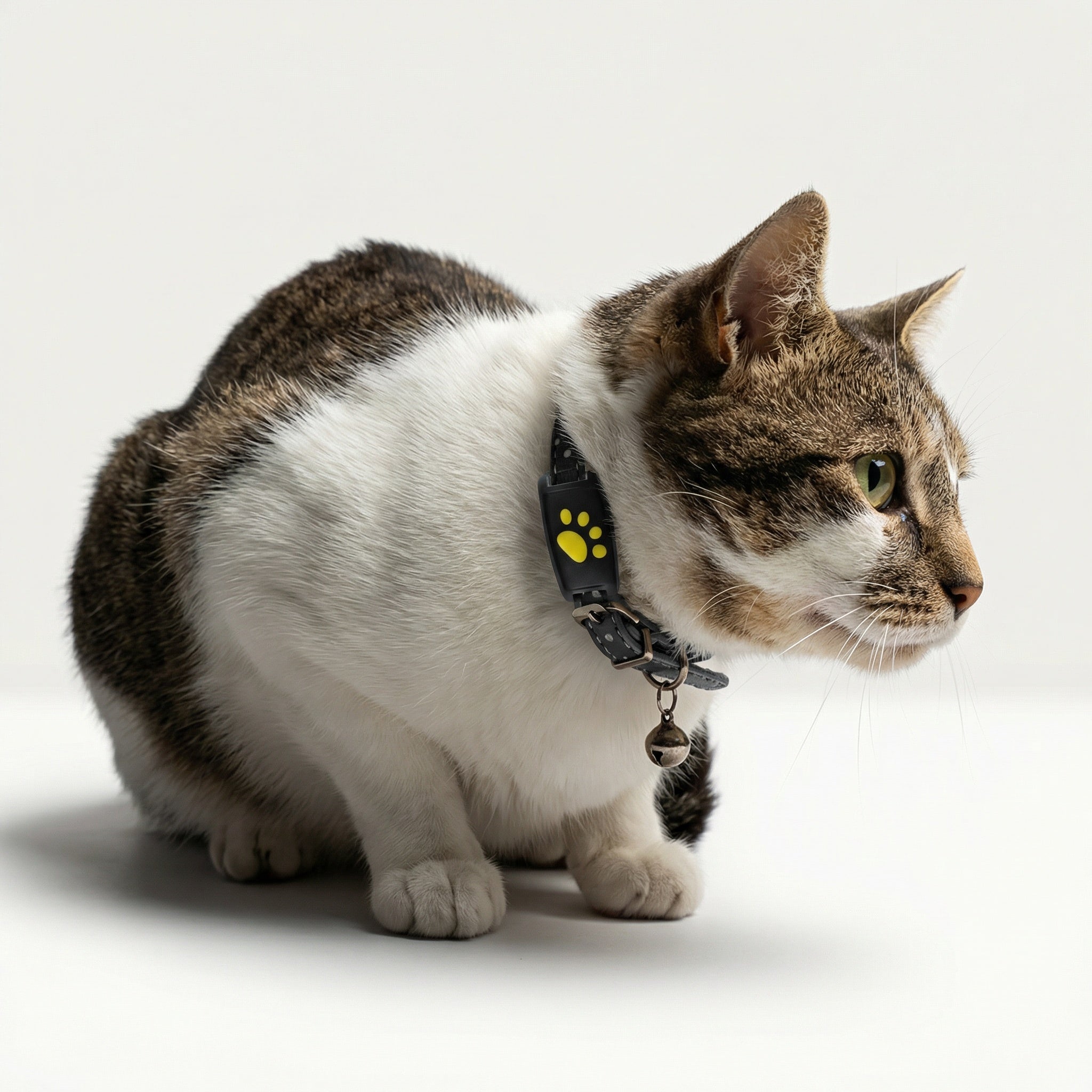 Pet Tracker for Dogs & Cats – Compact Collar Tag with App Location & Long Battery Life