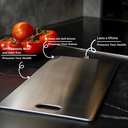 Titanium Cutting Board – Hygienic, Durable & Antibacterial Food Prep Surface
