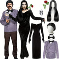 Addams Family Kostuums Stellen Gothic Halloween Set 0