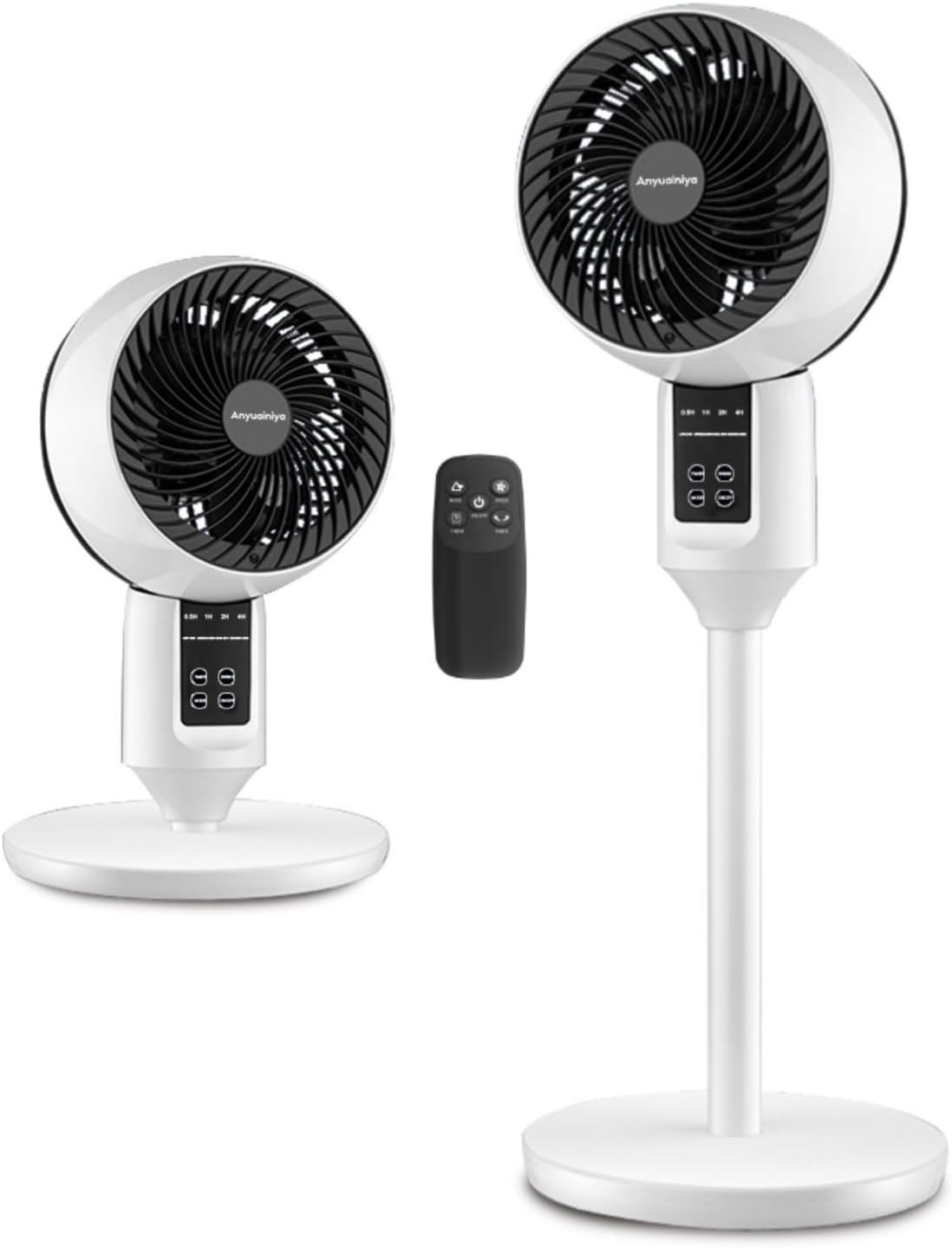 Adjustable Pedestal Fan with 3D Oscillation – Aerion 0
