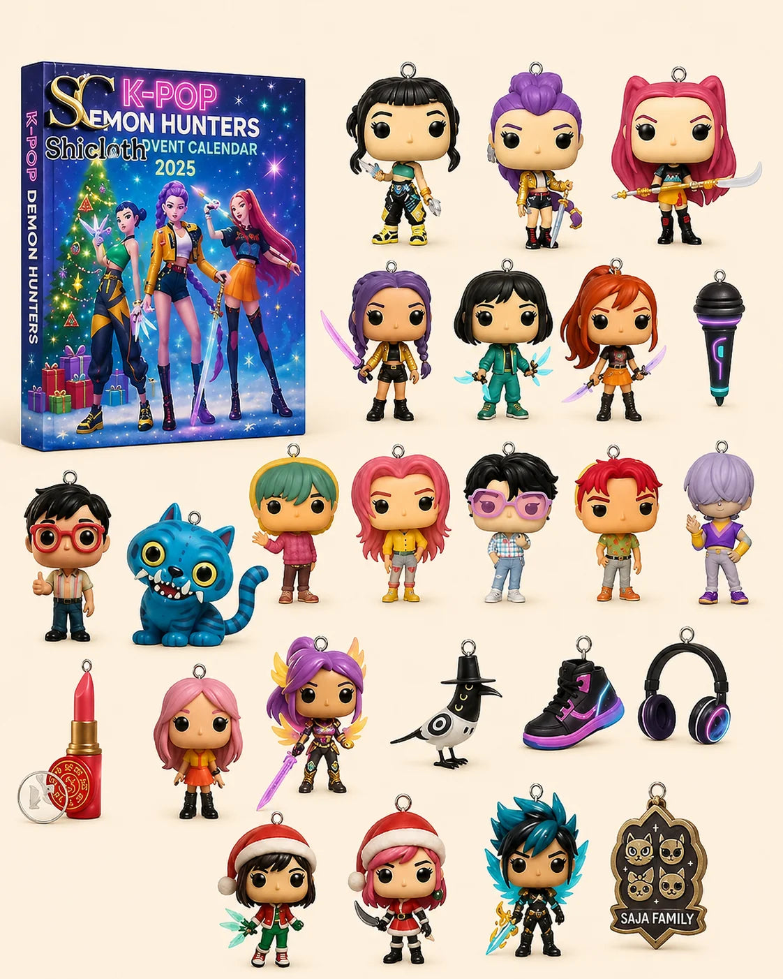 Advent Calendar 2026-Kpop Demon Hunters 1