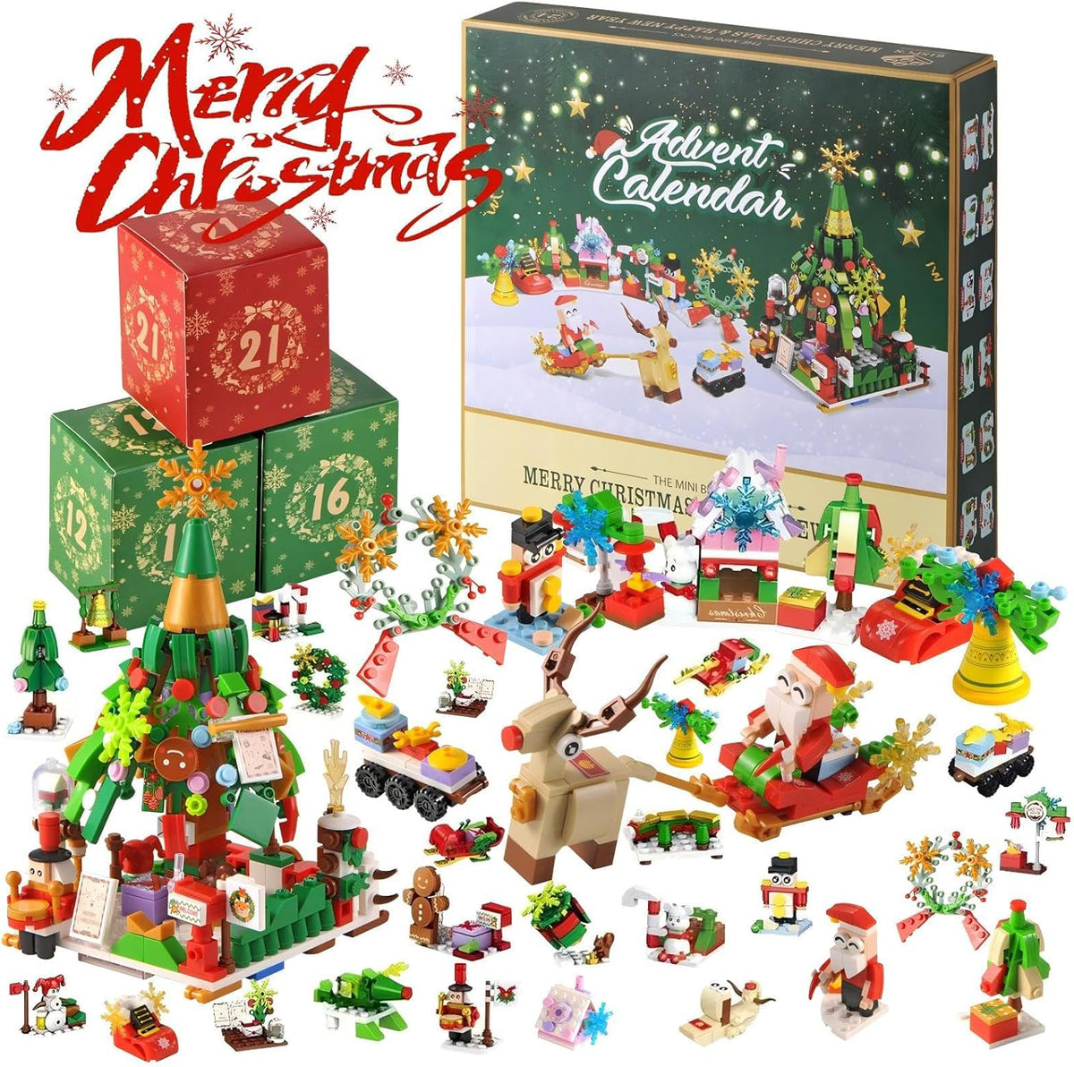 Building block advent calendar