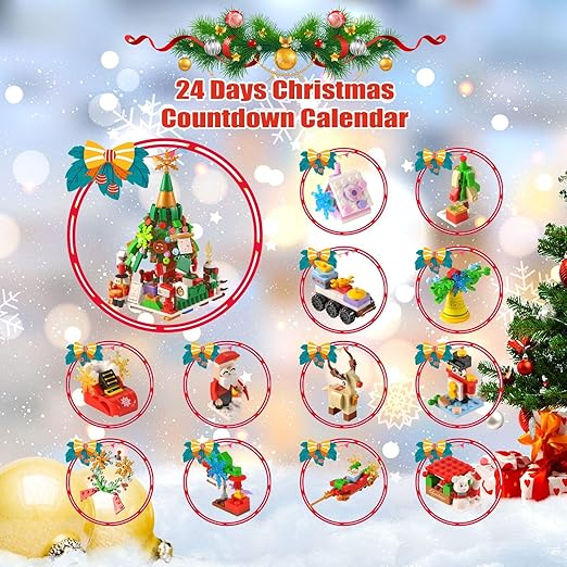 Building block advent calendar