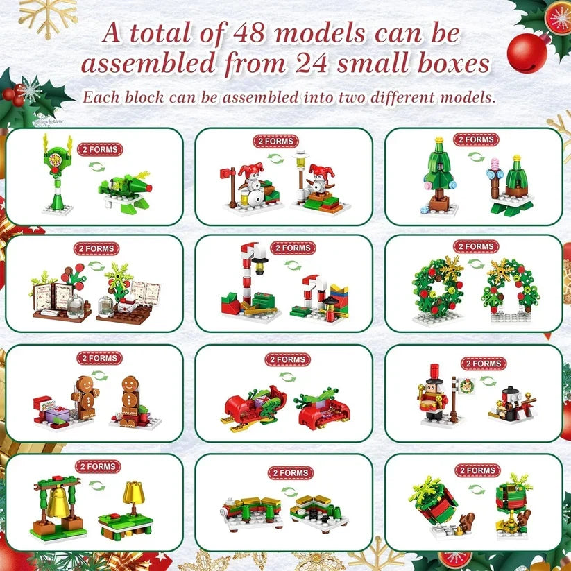 Building block advent calendar