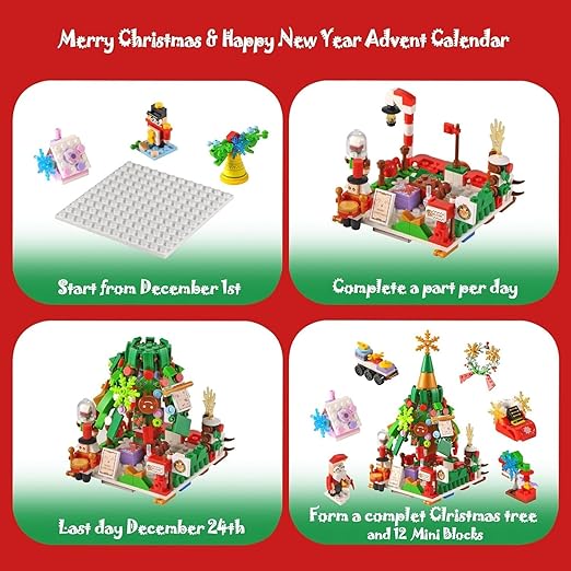 Building block advent calendar