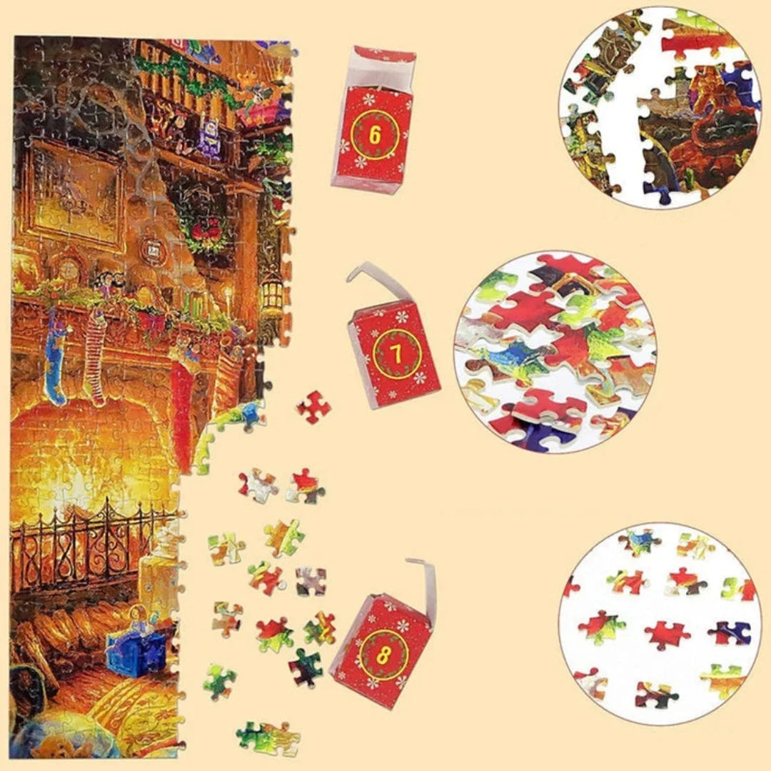 Puzzle advent calendar