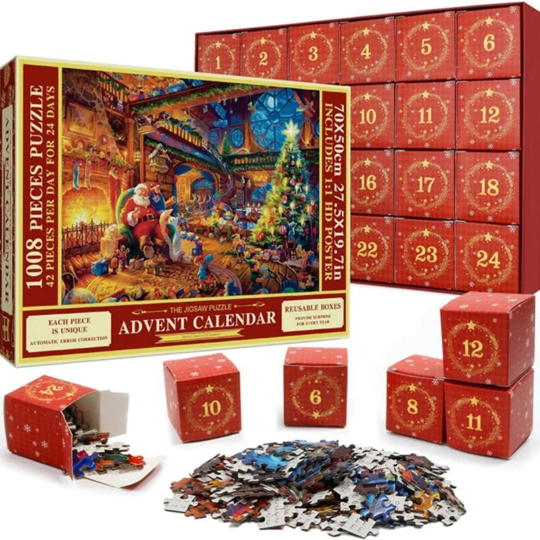 Puzzle advent calendar