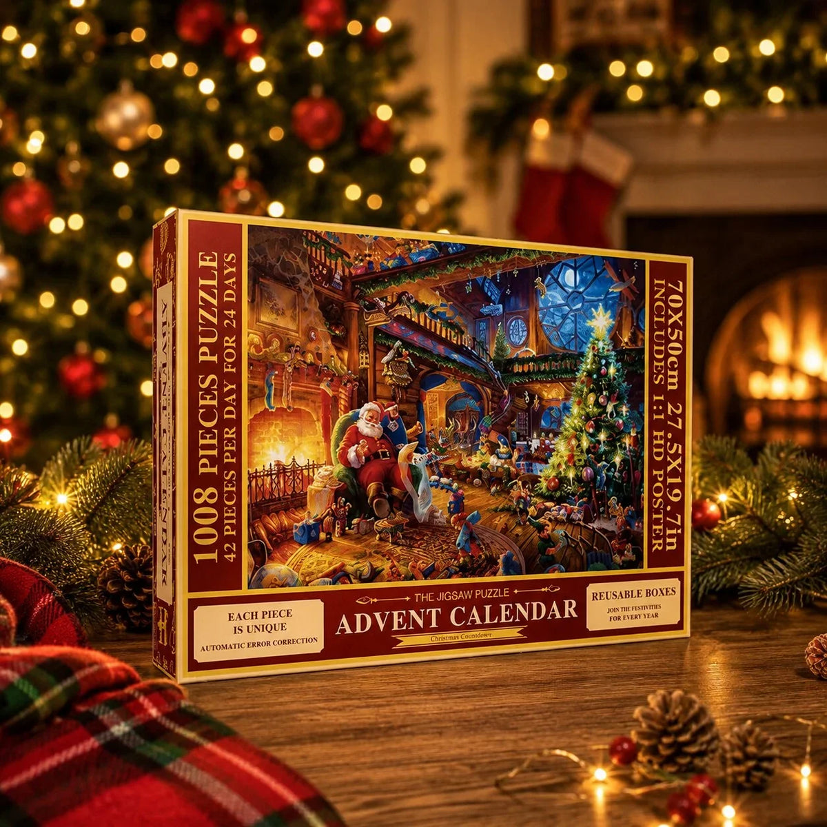 Puzzle advent calendar