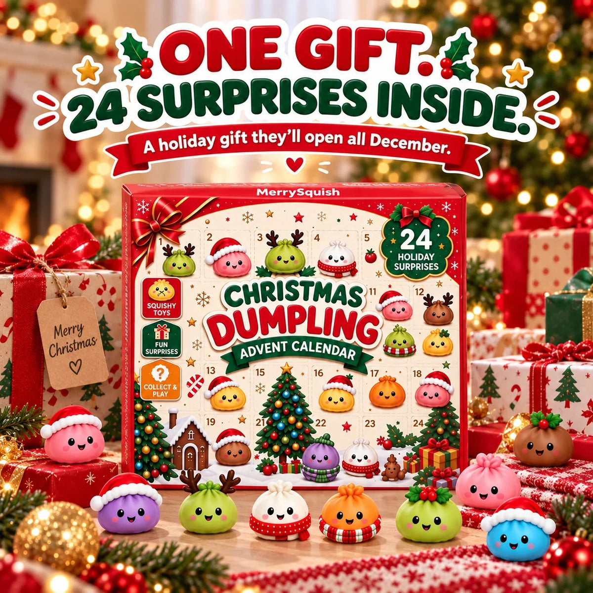 Squishy advent calendar