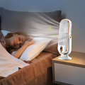 AeroLux Elite Cooling Fan with Dual Motor, 720° Rotation, USB Rechargeable, Ultra Quiet 0