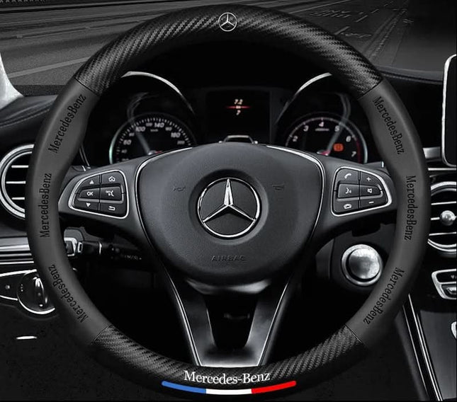 Steering Wheel Cover – Anti-Slip Grip, Breathable Material & 3D Textured Design