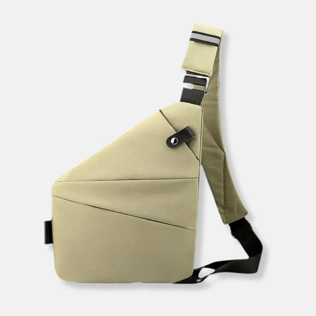 Anti-Theft Sling Bag with Hidden Zipper and RFID Protection for Travel 11