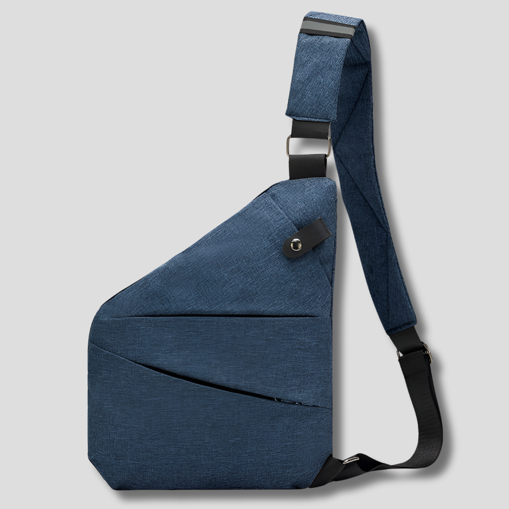 Anti-Theft Sling Bag with Hidden Zipper and RFID Protection for Travel 2