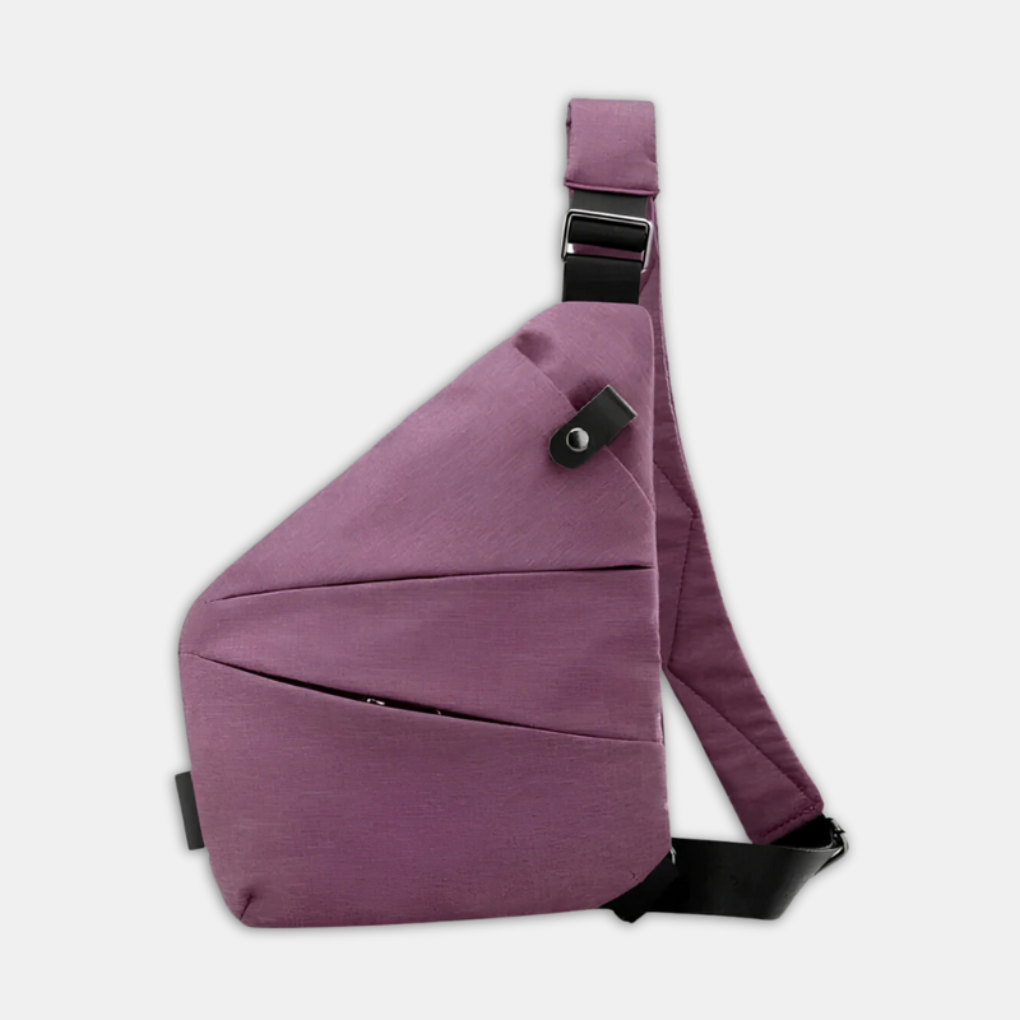 Anti-Theft Sling Bag with Hidden Zipper and RFID Protection for Travel 3