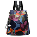Anti-theft waterproof backpack with secure back compartment and multiple pockets 0