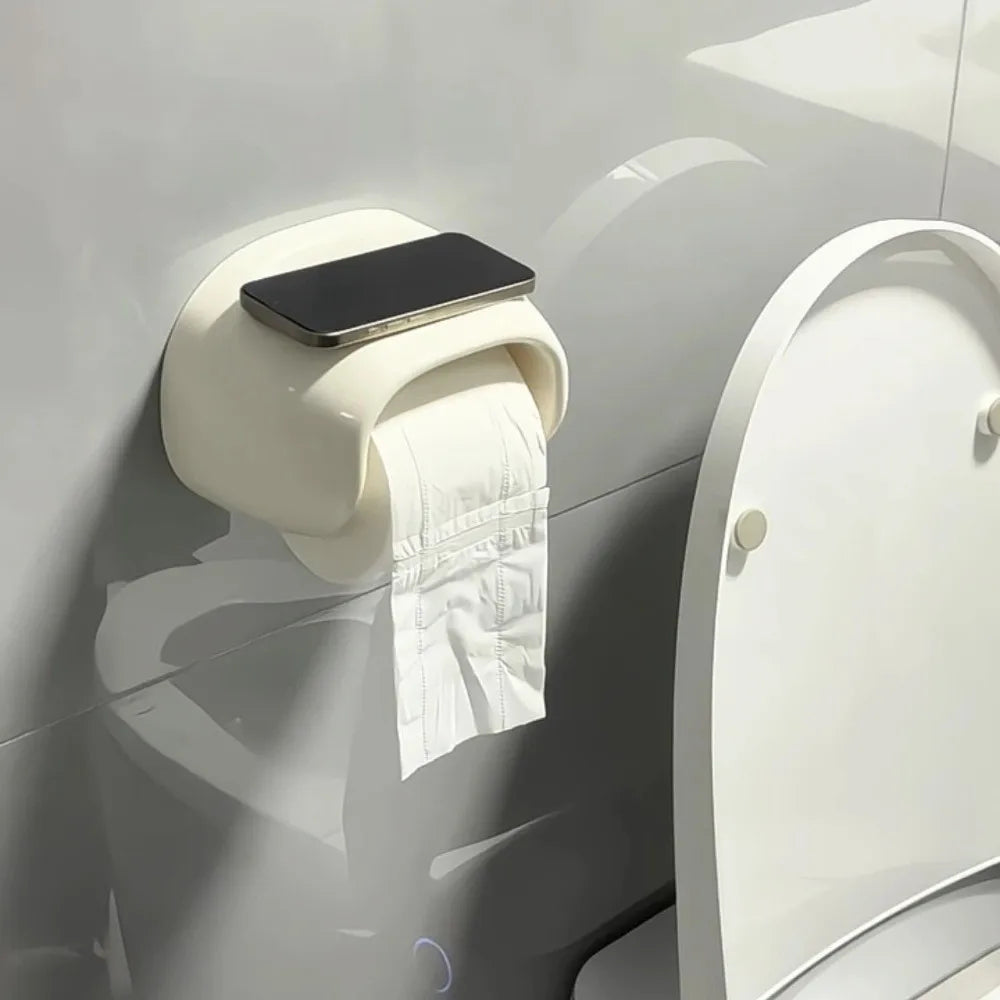 Ari – Toiletpapierhouder zonder boren in een modern design 6
