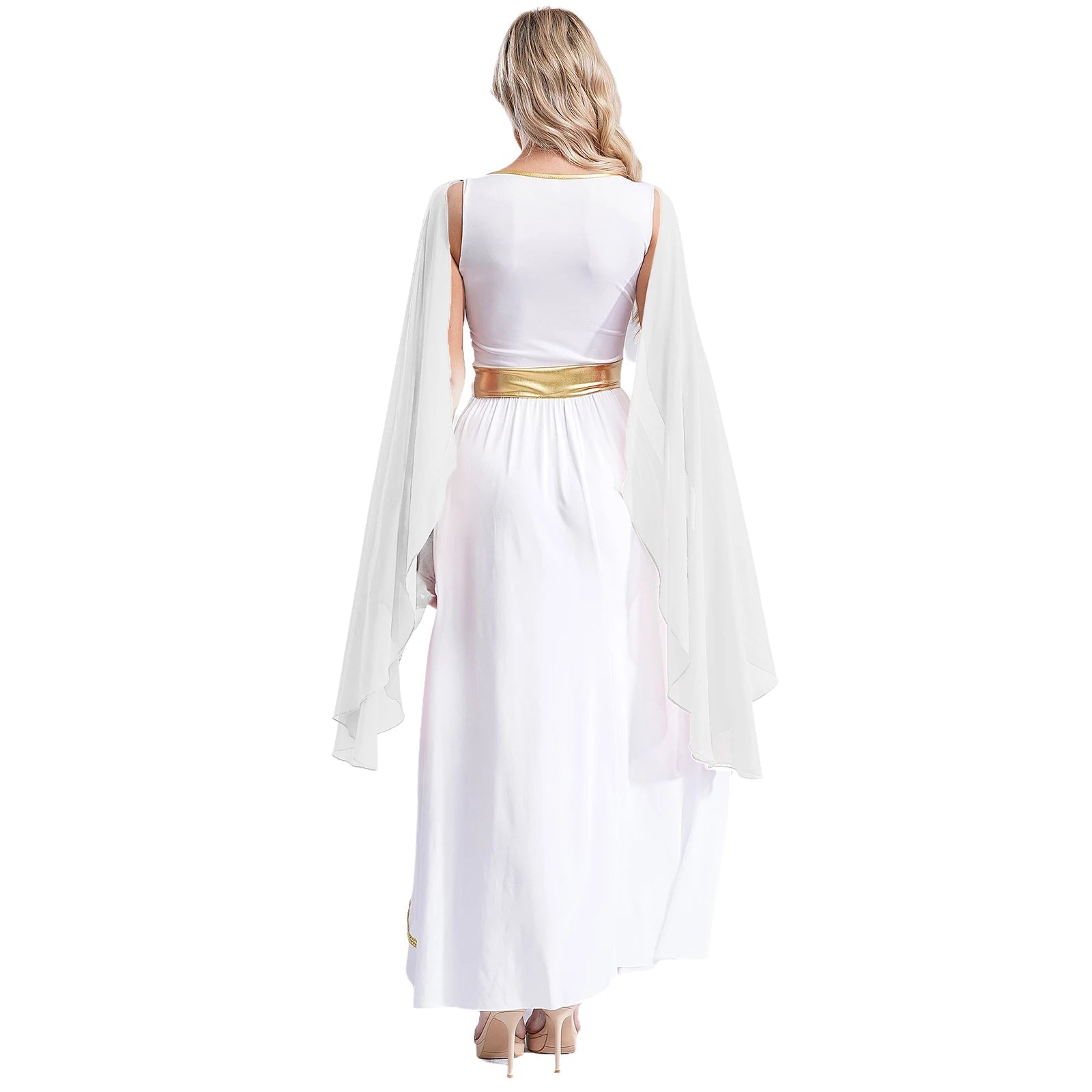 Ärmelloses Toga-Kleid für Damen – Circe-Kleid, Karnevalskostüm 2