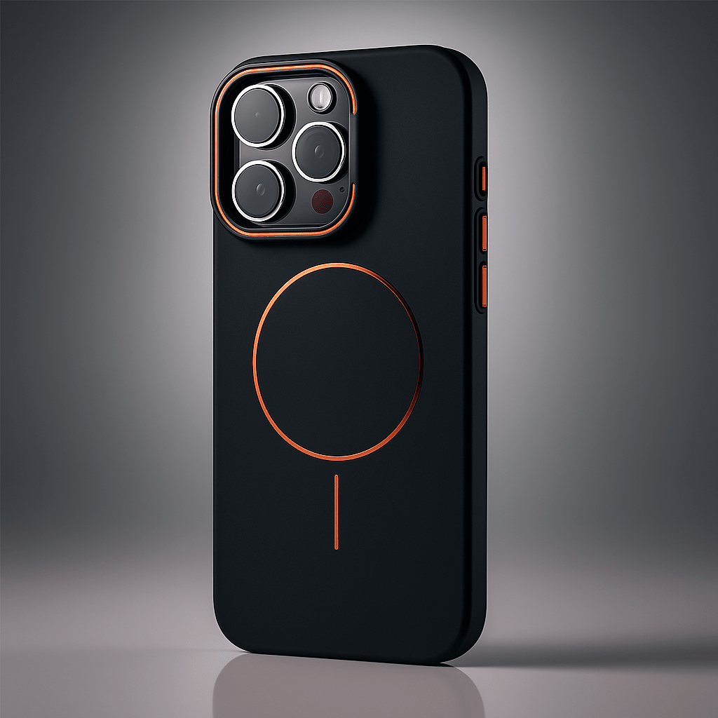 Armor Shield iPhone-hoes voor MagSafe met standaard en lensbescherming 2