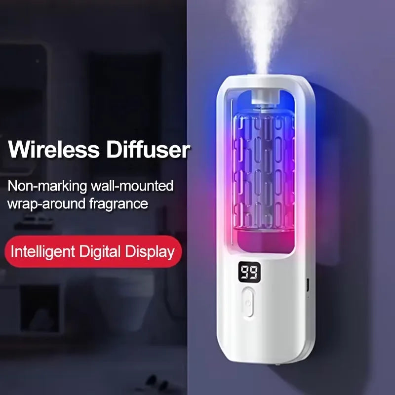 Aromatherapie Diffuser Met Kleurrijke Verlichting en Ultrasone Technologie voor Ontspanning 0