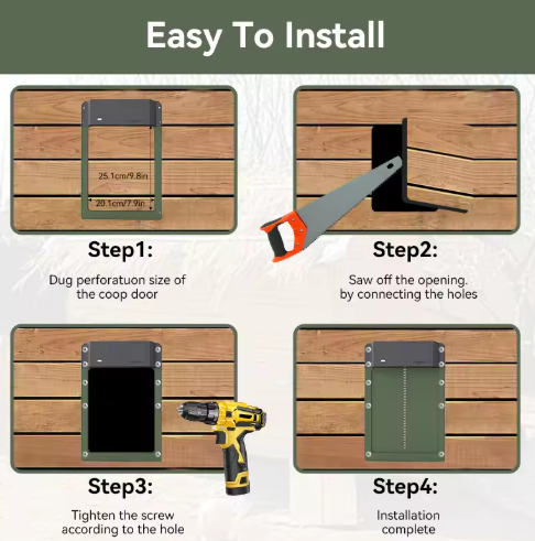 Automatic Chicken Coop Door System 5
