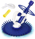 Automatic Pool Vacuum Cleaner for Above Ground and In-Ground Pools, Adjustable Suction 0