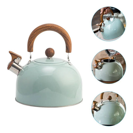 Stovetop Whistling Kettle 3L – Stainless Steel, Fast Boil & Loud Whistle