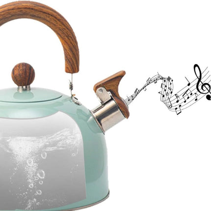 Stovetop Whistling Kettle 3L – Stainless Steel, Fast Boil & Loud Whistle