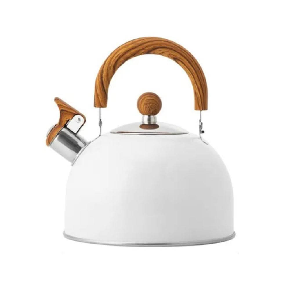 Bouilloire sifflante pour cuisinière 3L – Acier inoxydable, ébullition rapide et sifflet puissant