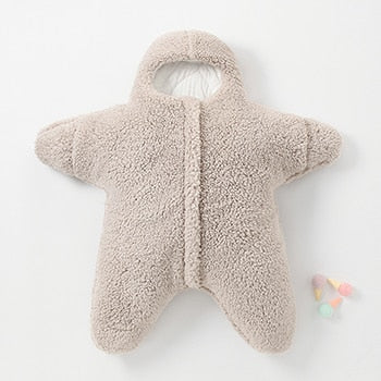 Baby Sleeping Bag - Soft Cashmere Sleep Sack with Starfish Design for Infants 8