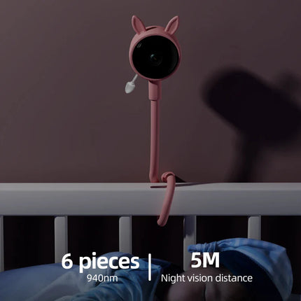 Baby Monitor Camera – 1080P HD Video with WiFi Control, Temperature Sensor & Night Vision