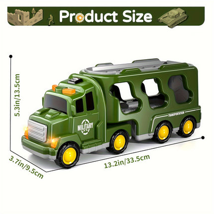 14-in-1 Military Playset – Complete Toy Set with Vehicles, Soldiers & Sound Effects