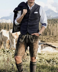 Erisman Lederhose – Authentieke Oktoberfest Broek voor Heren