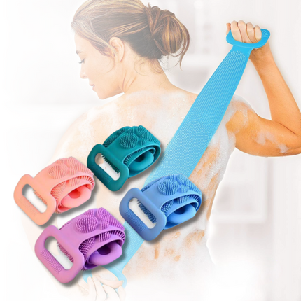 Body Scrubber Silicone Exfoliating Shower Brush Bath Massager 1