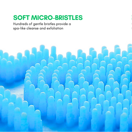 Body Scrubber Silicone Exfoliating Shower Brush Bath Massager 4